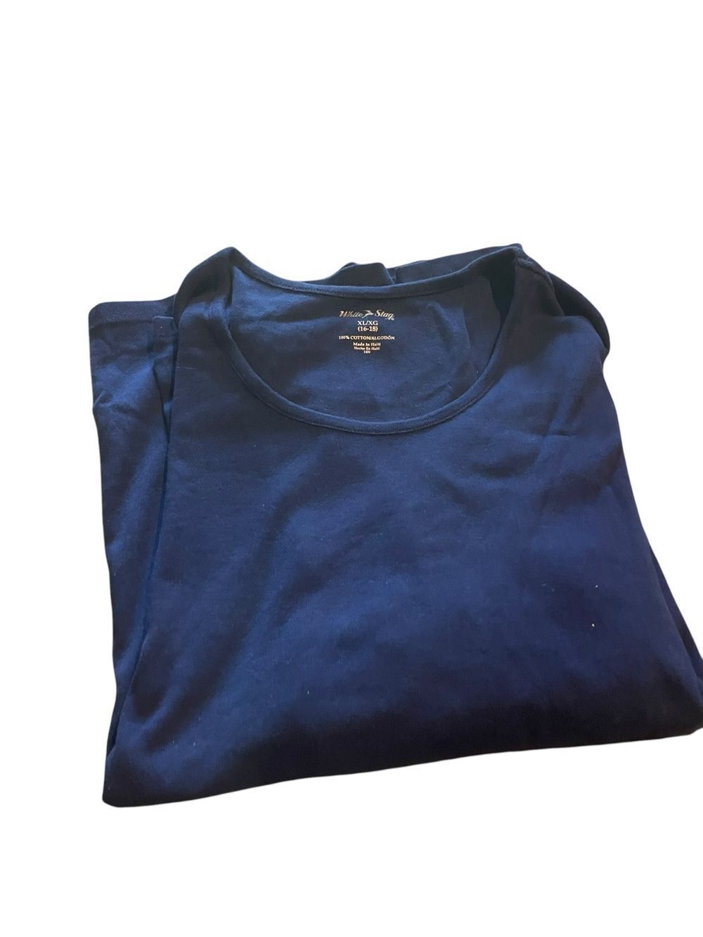 Talbots black Women's Short Sleeve Crew Neck Tee size XL